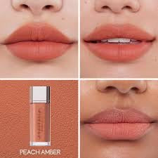 mousse de labios Peach Amber  aterciopelada con pigmento completo, ligero, color verdaderamente mate,