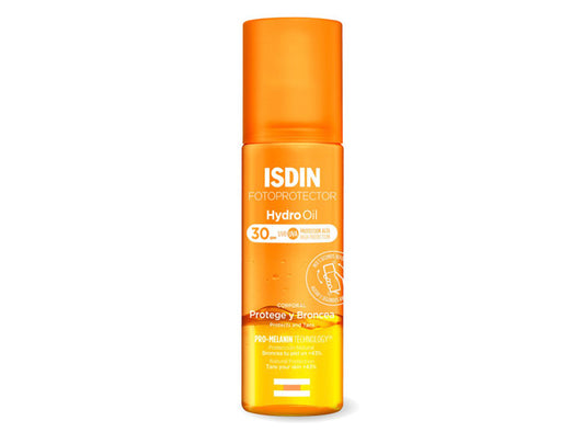 200 ml Fotoprotector ISDIN Hydro Oil Spf30  Corporal