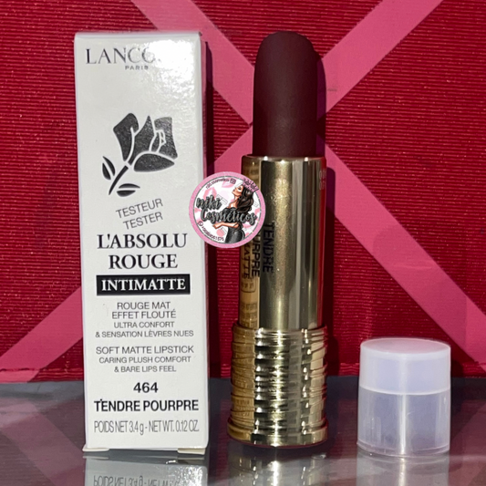 Labial 464 téndre pourpre tapa tester tamaño normal labial